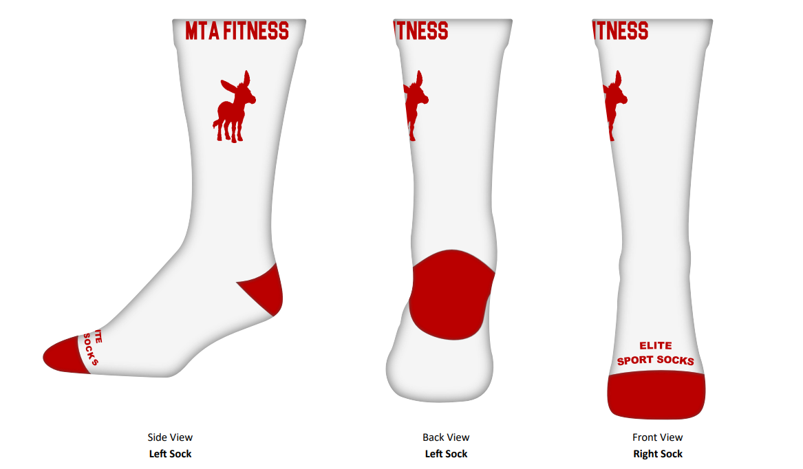 MTA Fitness Elite sports calf socks ******PREORDER*****