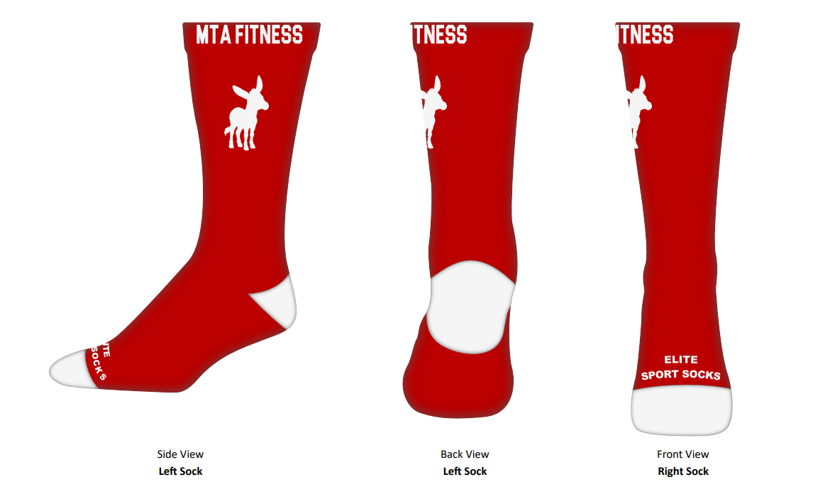 MTA Fitness Elite sports calf socks ******PREORDER*****